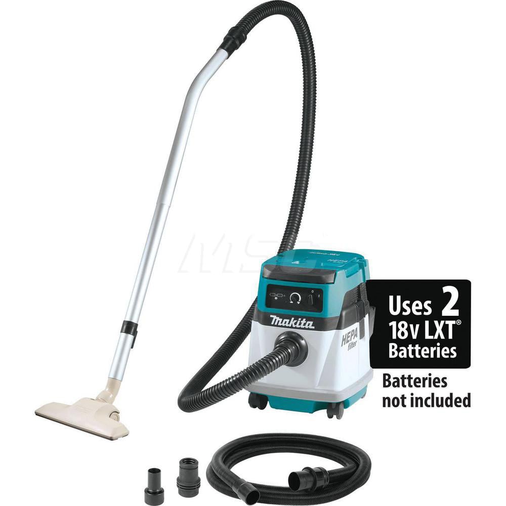 HEPA & Critical Vacuum Cleaners; Vacuum Type: Cordless Dust Extractor; Power Type: Battery; Electric; Filtration Type: HEPA; Tank Capacity (Gal.): 4 gal; Tank Material: Plastic; Maximum Air Flow: 127; Power Source: Battery; Electric; Collection Capacity: