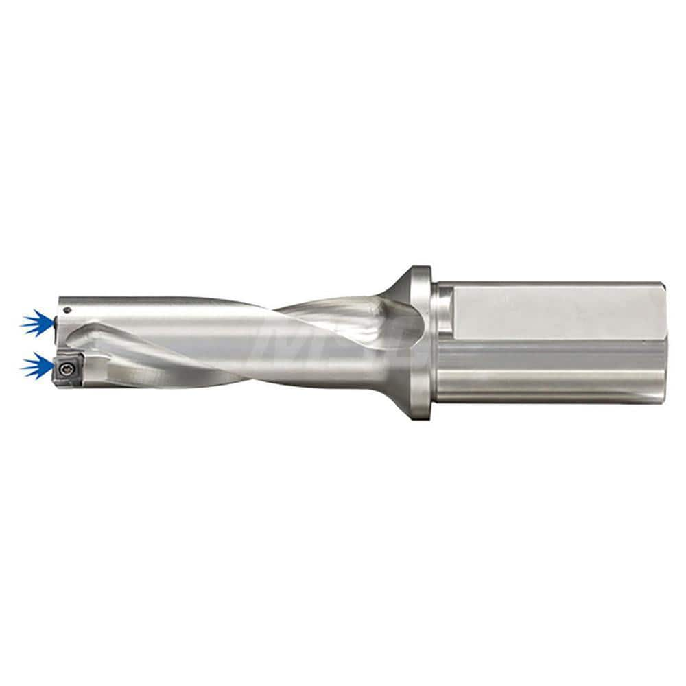 Indexable Insert Drills; Drill Style: MD900; Drill Diameter (Decimal Inch): 1.6142; Drill Diameter (mm): 41.00; Maximum Drill Depth (mm): 123.00; Shank Type: Weldon; Shank Diameter (mm): 40.00; Drill Diameter Range (Decimal Inch): 1.5000 to 2.0000; Cuttin