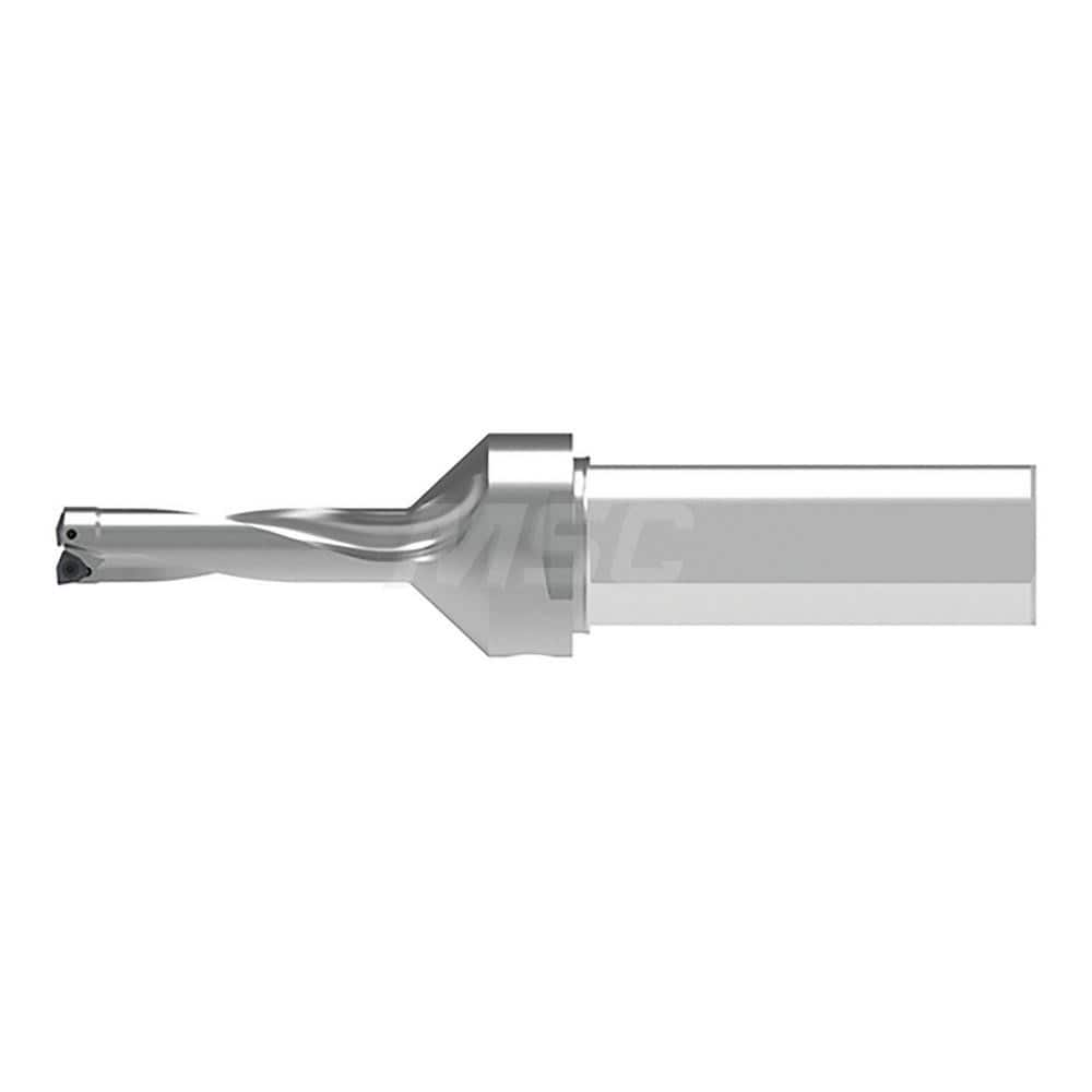 Indexable Insert Drills; Drill Style: KUBT; Drill Diameter (Decimal Inch): 0.7650; Drill Diameter (Inch): 49/64; Maximum Drill Depth (Decimal Inch): 3.0600; Shank Type: Weldon; Shank Diameter (Inch): 1-1/4; Drill Diameter Range (Decimal Inch): 0.7500 to 1