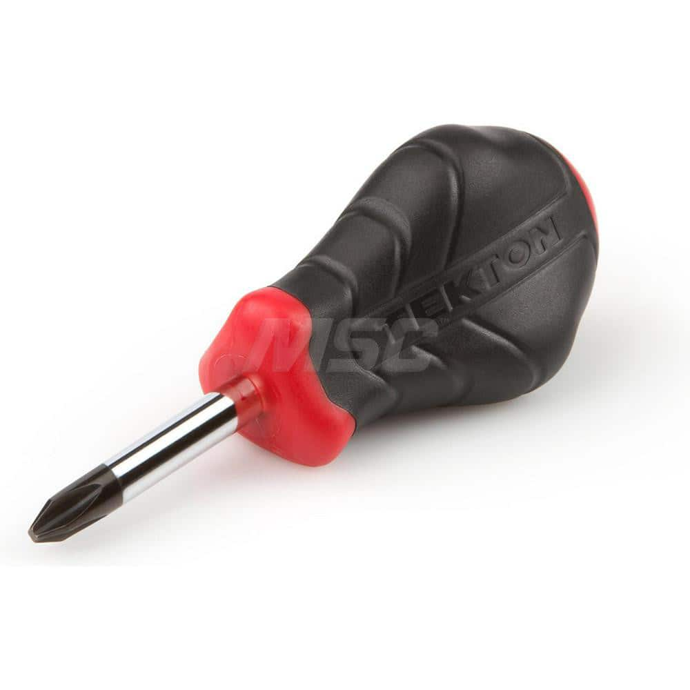 Stubby #2 Phillips High-Torque Screwdriver (Chrome)