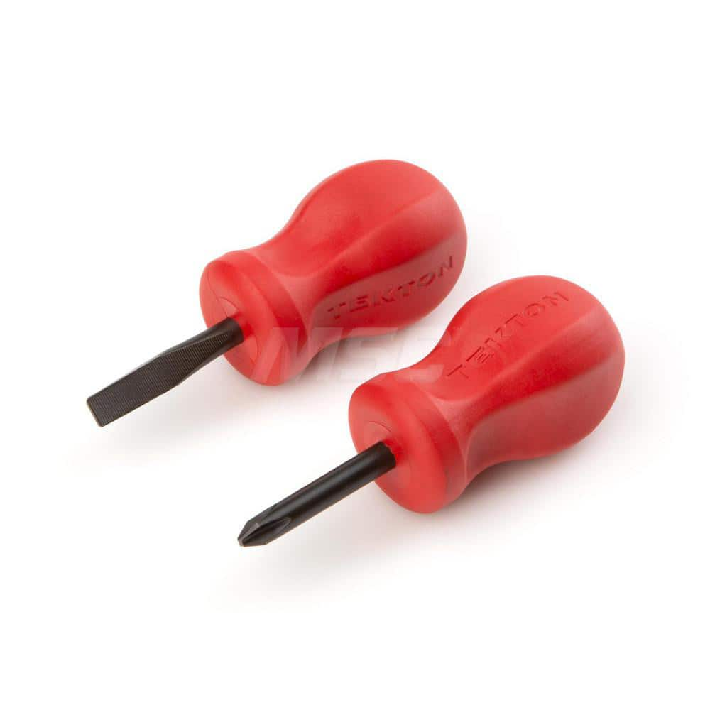 Screwdriver Set: 2 Pc, Phillips & Slotted