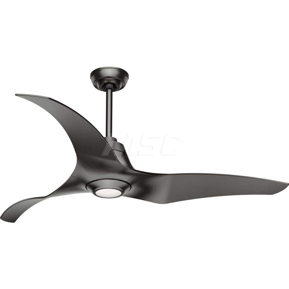 Ceiling Fans; Fan Diameter: 60 in; Ceiling Fan Type: Residential; Air Flow: 4845 CFM; Color: Black; Voltage: 110; Reversible: Yes; Indoor/Outdoor: Indoor; Number of Speeds: 6; Number of Blades: 3; Color: Black