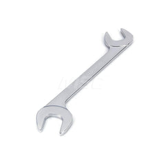 Open End Wrench: Angled & Open End Head, 32 mm Chrome Moly Finish