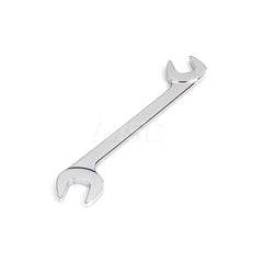 Open End Wrench: Angled & Open End Head, 13/16″ Chrome Moly Finish