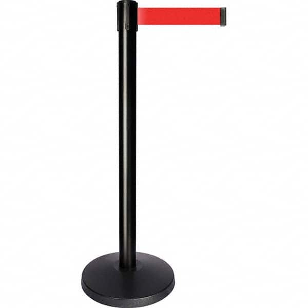 Tensator - Barrier Posts Type: Tensabarrier Post Post Color/Finish: Black - Eagle Tool & Supply