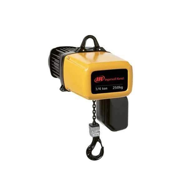 Ingersoll-Rand - Electric Hoists   Type: Electric Chain Hoist    Load Capacity (Ton): 0.25 - Eagle Tool & Supply