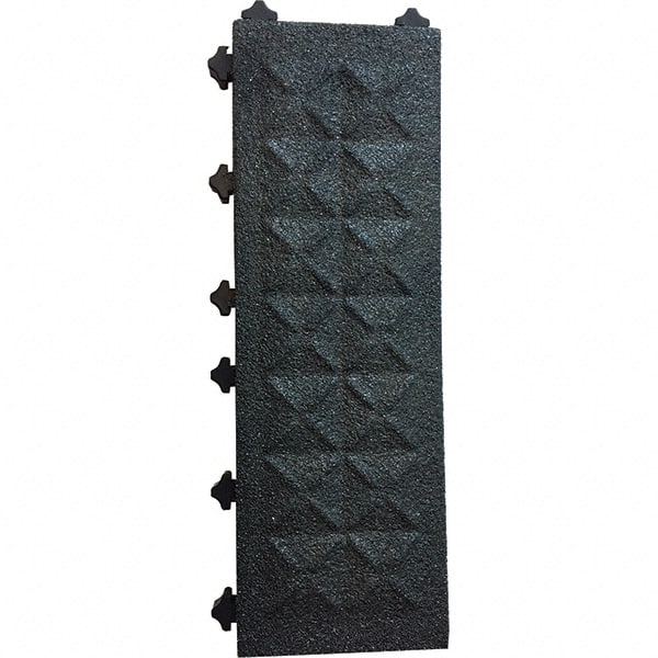 Ergo Advantage - 6" Long x 18" Wide x 1" Thick, Anti-Fatigue Modular Matting Anti-Fatigue Flooring - Eagle Tool & Supply