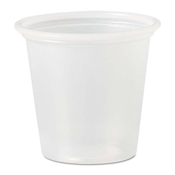 DART - Polystyrene Portion Cups, 1 1/4 oz, Translucent, 2500/Carton - Eagle Tool & Supply