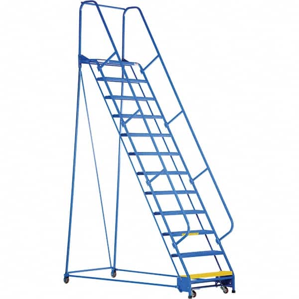 Vestil - 156" High 350 Lb Capacity 12 Step Ladder - Eagle Tool & Supply