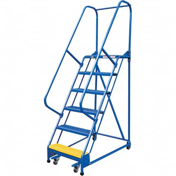 Vestil - 90" High 350 Lb Capacity 6 Step Ladder - Eagle Tool & Supply