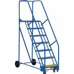 Vestil - 100" High 350 Lb Capacity 7 Step Ladder - Eagle Tool & Supply