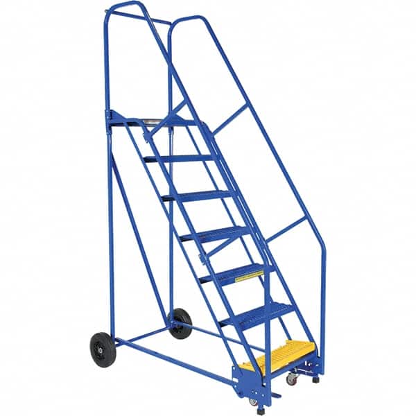 Vestil - 100" High 350 Lb Capacity 7 Step Ladder - Eagle Tool & Supply