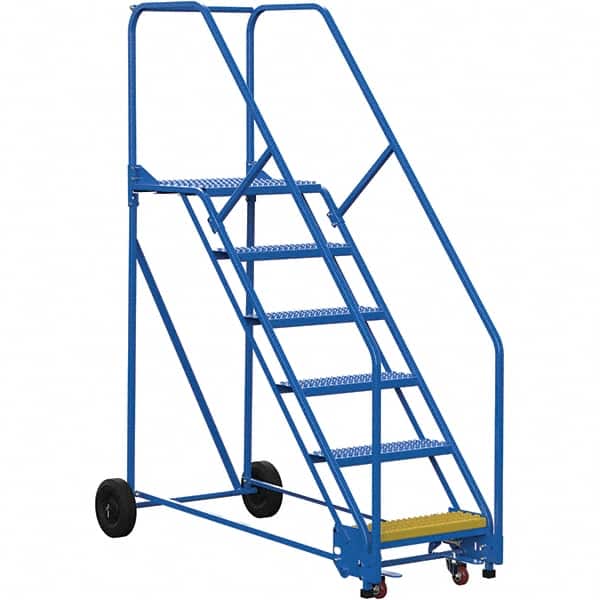 Vestil - 90" High 350 Lb Capacity 6 Step Ladder - Eagle Tool & Supply