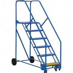 Vestil - 90" High 350 Lb Capacity 6 Step Ladder - Eagle Tool & Supply