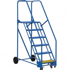 Vestil - 90" High 350 Lb Capacity 6 Step Ladder - Eagle Tool & Supply