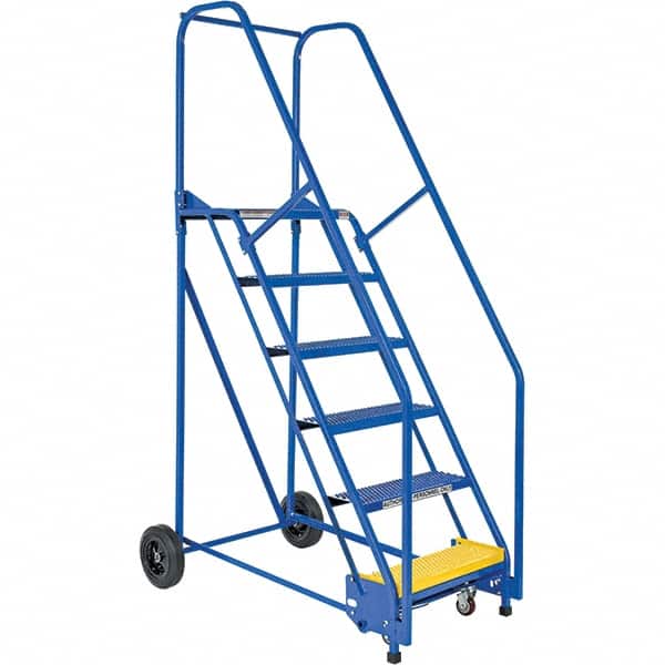 Vestil - 90" High 350 Lb Capacity 6 Step Ladder - Eagle Tool & Supply