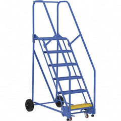 Vestil - 90" High 350 Lb Capacity 6 Step Ladder - Eagle Tool & Supply