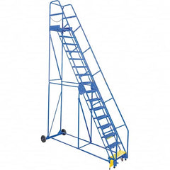 Vestil - 196" High 350 Lb Capacity 16 Step Ladder - Eagle Tool & Supply