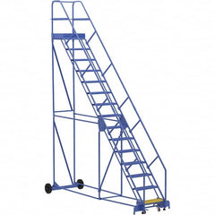 Vestil - 186" High 350 Lb Capacity 15 Step Ladder - Eagle Tool & Supply