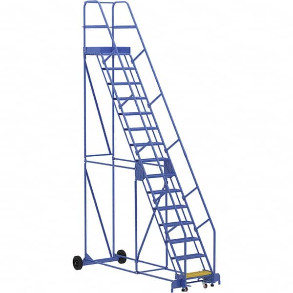 Vestil - 186" High 350 Lb Capacity 15 Step Ladder - Eagle Tool & Supply