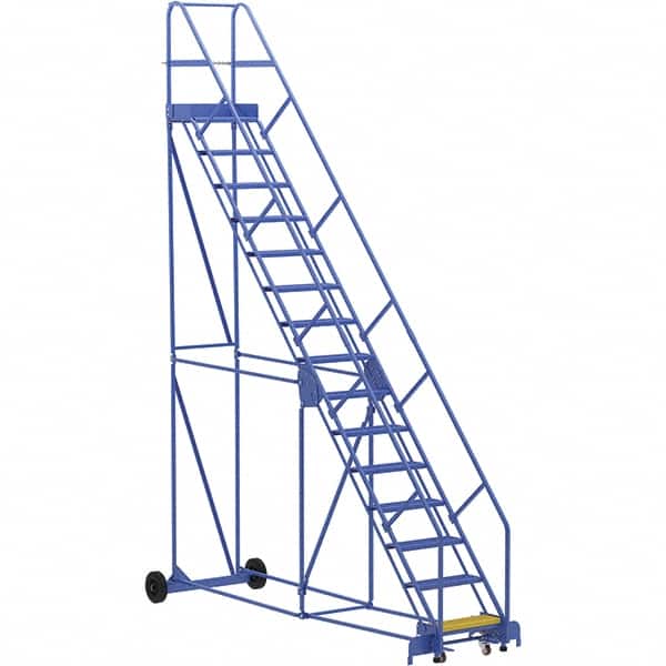 Vestil - 186" High 350 Lb Capacity 15 Step Ladder - Eagle Tool & Supply