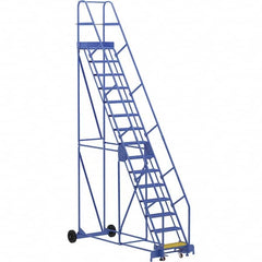 Vestil - 186" High 350 Lb Capacity 15 Step Ladder - Eagle Tool & Supply