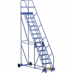 Vestil - 176" High 350 Lb Capacity 14 Step Ladder - Eagle Tool & Supply