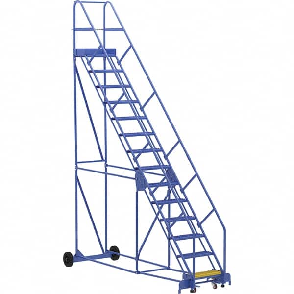 Vestil - 176" High 350 Lb Capacity 14 Step Ladder - Eagle Tool & Supply