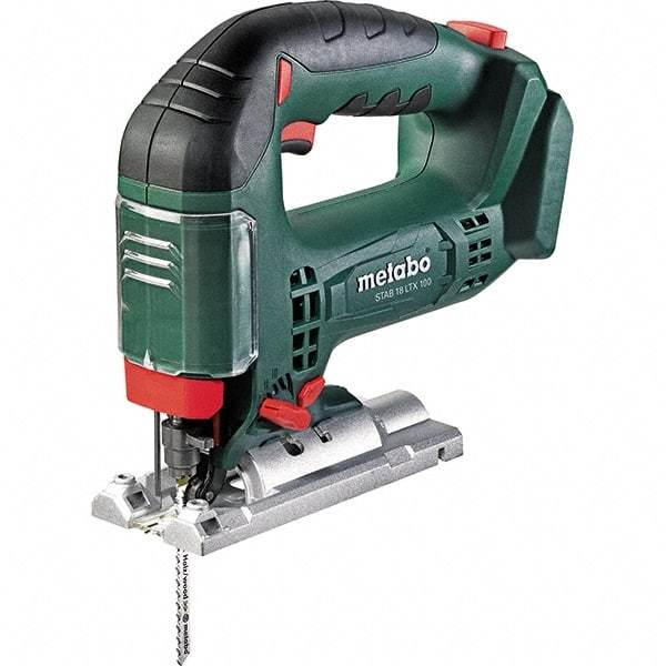 Metabo - Cordless Jigsaws Voltage: 18 Strokes per Minute: 2700 - Eagle Tool & Supply