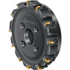 Walter - 125mm Cut Diam, 40mm Arbor Hole Diam, Indexable Square-Shoulder Face Mill - Eagle Tool & Supply