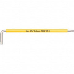 Wera - Torx Keys End Type: Torx Handle Type: L-Key Color Coded Cushion Grip - Eagle Tool & Supply