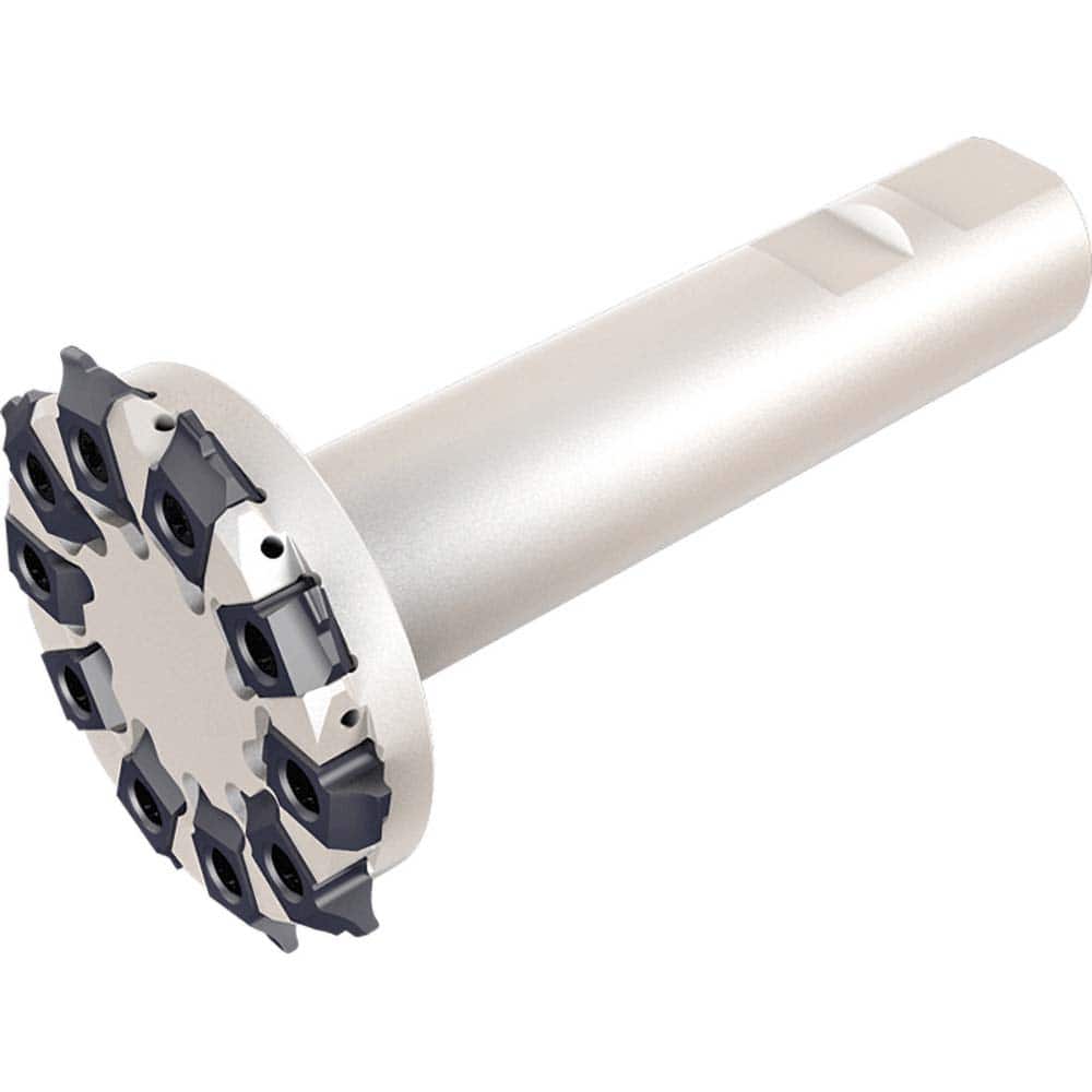 Iscar - Indexable Slotting Cutters Connection Type: E25 Cutting Width (Decimal Inch): 0.2360 - Eagle Tool & Supply