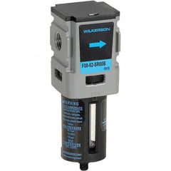 Wilkerson - Filters Port Size (NPT): 1/4 Height (Inch): 4-7/8 - Eagle Tool & Supply