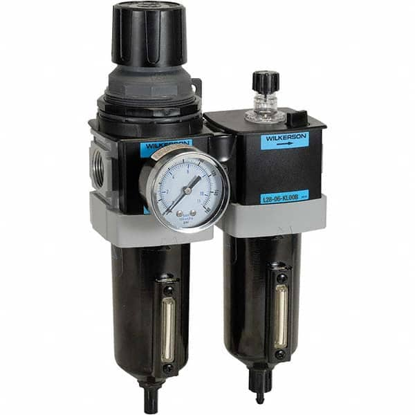 Wilkerson - Filter, Regulator & Lubricator (FRL) Units Configuration: 2 Pc. Filter/Regulator-Lubricator Body Type: Standard - Eagle Tool & Supply