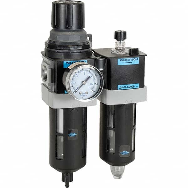 Wilkerson - Filter, Regulator & Lubricator (FRL) Units Configuration: 2 Pc. Filter/Regulator-Lubricator Body Type: Standard - Eagle Tool & Supply