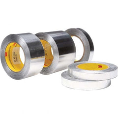 3M - 60 Yd x 2" x 4.6 mil Silver Aluminum Foil Tape - Eagle Tool & Supply