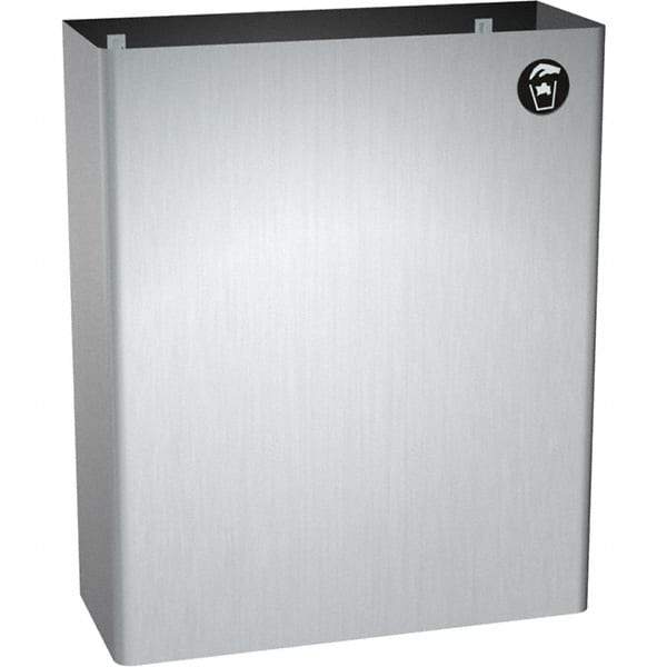 ASI-American Specialties, Inc. - Feminine Hygiene Product Receptacles Material: Stainless Steel Color: Silver - Eagle Tool & Supply