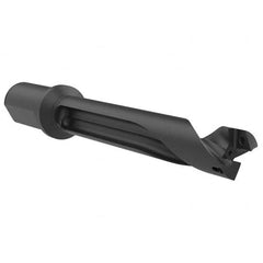 Allied Machine and Engineering - 1.2598" to 1.378" Diam 3xD 4-9/64" Max Depth Straight Flute Spade Drill - Eagle Tool & Supply