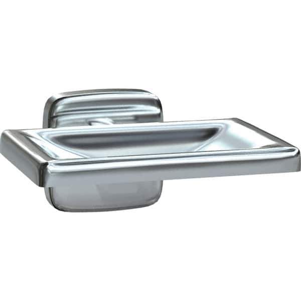 ASI-American Specialties, Inc. - Washroom Shelves, Soap Dishes & Towel Holders Type: Soap Dish Material: Stainless Steel - Eagle Tool & Supply