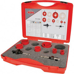 Rothenberger - Hole Saw Kits Minimum Saw Diameter (Inch): 3/4 Maximum Saw Diameter (Inch): 2-1/2 - Eagle Tool & Supply