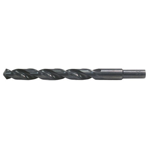 31/64 RHS / RHC HSS 135 Degree Split Point Heavy Duty Jobber Length Drill - Steam Oxide - Exact Industrial Supply