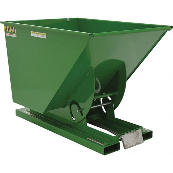 Vestil - Hoppers & Basket Trucks Additional Information: Complies w/OSHA General Industry Rule 29 CFR 1910.178(m)(5)(iii) - allows operator to remain at controls of truck throughout the dumping process - Eagle Tool & Supply