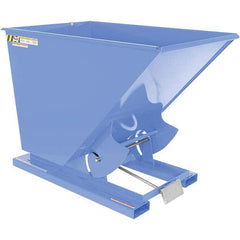 Vestil - Hoppers & Basket Trucks Additional Information: Complies w/OSHA General Industry Rule 29 CFR 1910.178(m)(5)(iii) - allows operator to remain at controls of truck throughout the dumping process - Eagle Tool & Supply