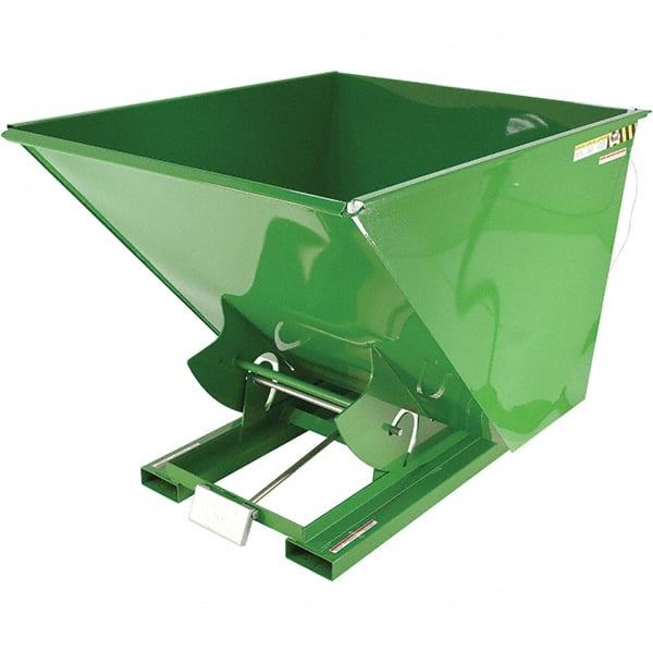 Vestil - Hoppers & Basket Trucks Additional Information: Complies w/OSHA General Industry Rule 29 CFR 1910.178(m)(5)(iii) - allows operator to remain at controls of truck throughout the dumping process - Eagle Tool & Supply