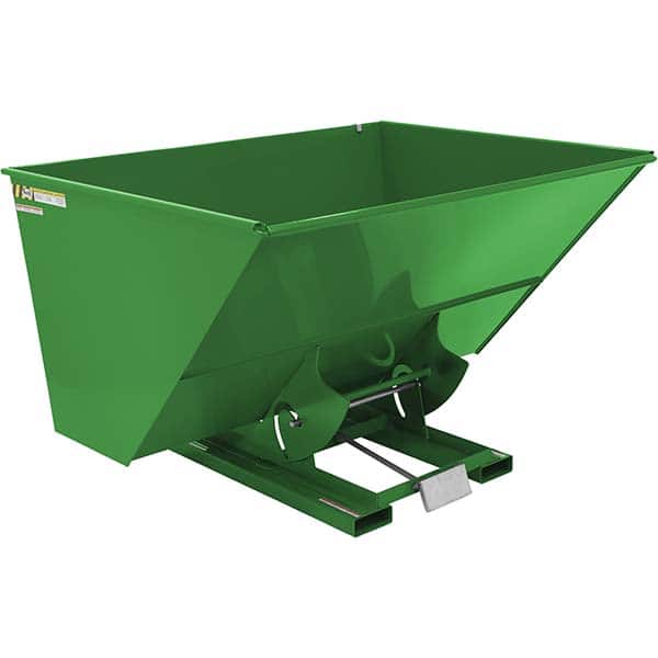 Vestil - Hoppers & Basket Trucks Additional Information: Complies w/OSHA General Industry Rule 29 CFR 1910.178(m)(5)(iii) - allows operator to remain at controls of truck throughout the dumping process - Eagle Tool & Supply