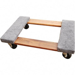 Vestil - 900 Lb Capacity Hardwood/Carpet Dolly - 24" Long x 16" Wide - Eagle Tool & Supply