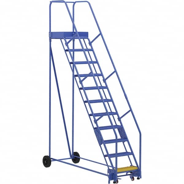 Vestil - 140" High 350 Lb Capacity 11 Step Ladder - Eagle Tool & Supply