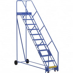 Vestil - 140" High 350 Lb Capacity 11 Step Ladder - Eagle Tool & Supply