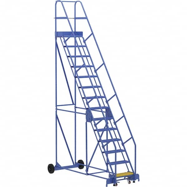 Vestil - 176" High 350 Lb Capacity 14 Step Ladder - Eagle Tool & Supply
