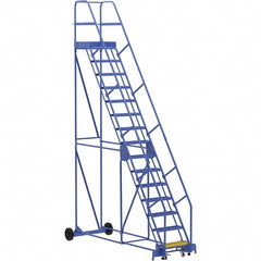 Vestil - 186" High 350 Lb Capacity 15 Step Ladder - Eagle Tool & Supply